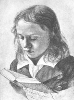 G. Th. Fechner (1801 - 1887) im Alter von 16 Jahren, gezeichnet von seinem Bruder Eduard