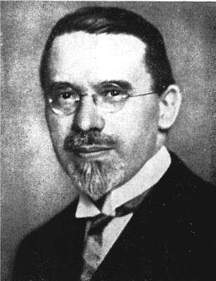 Wilhelm Wirth (1876 - 1952), zunächst Assistent bei Wundt, ab 1908 Mitdirektor des Instituts, Foto, nicht näher datiert